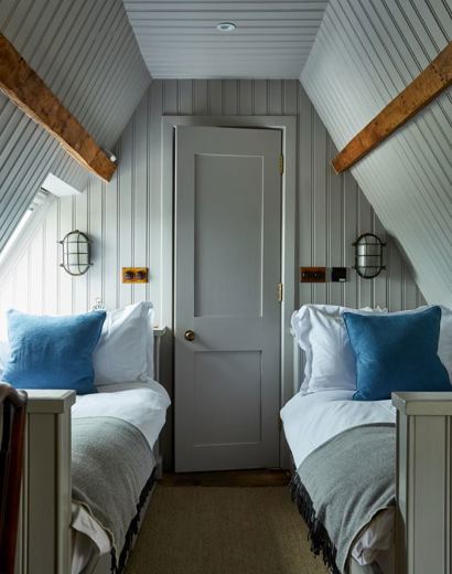 Snug Twin Room at THE PIG-on the beach - Swanage, Dorset