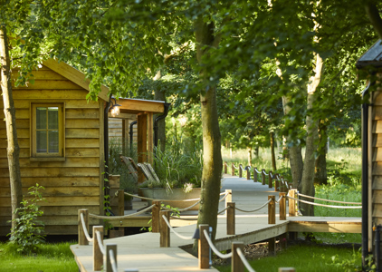 Hop Pickers’ Huts at THE PIG-at Bridge Place - Garden of England, Kent